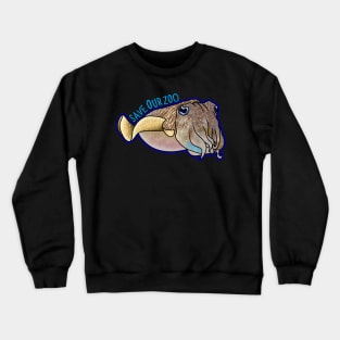 Day 6- Curious Cuttlefish Crewneck Sweatshirt